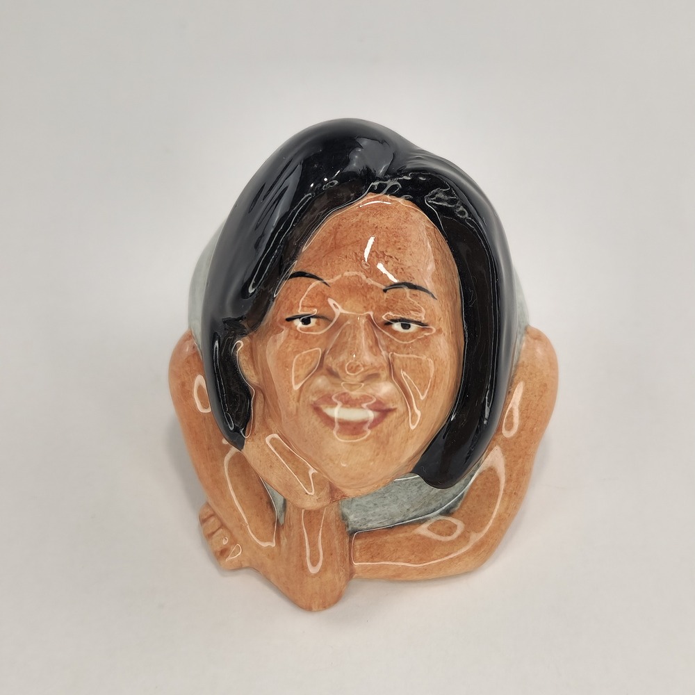 Kevin Francis Face Pots Michelle Obama Eat Well Prototype 1/1 Signed Ceramic